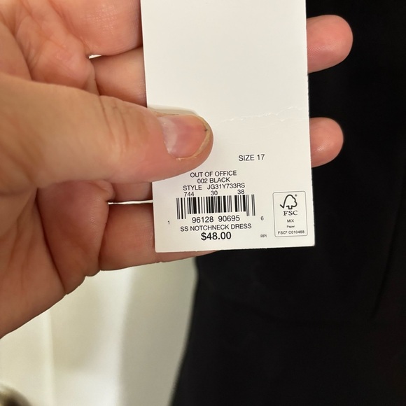 SO Black Mini Dress Short Sleeve - Picture 6 of 10